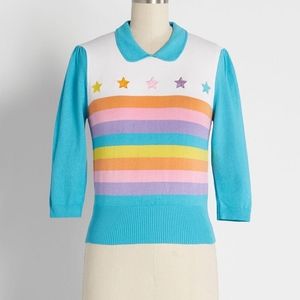 Bright and Bold to Behold Knit Top